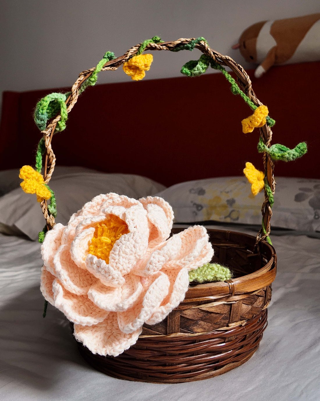 Floral Crochet Vines