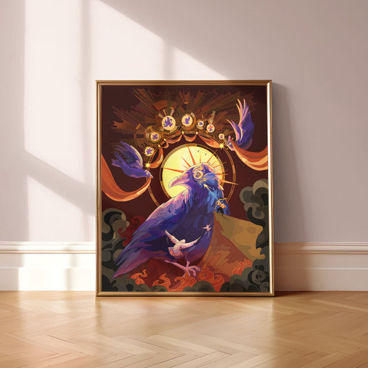 Archer and Ten Suns (Print)